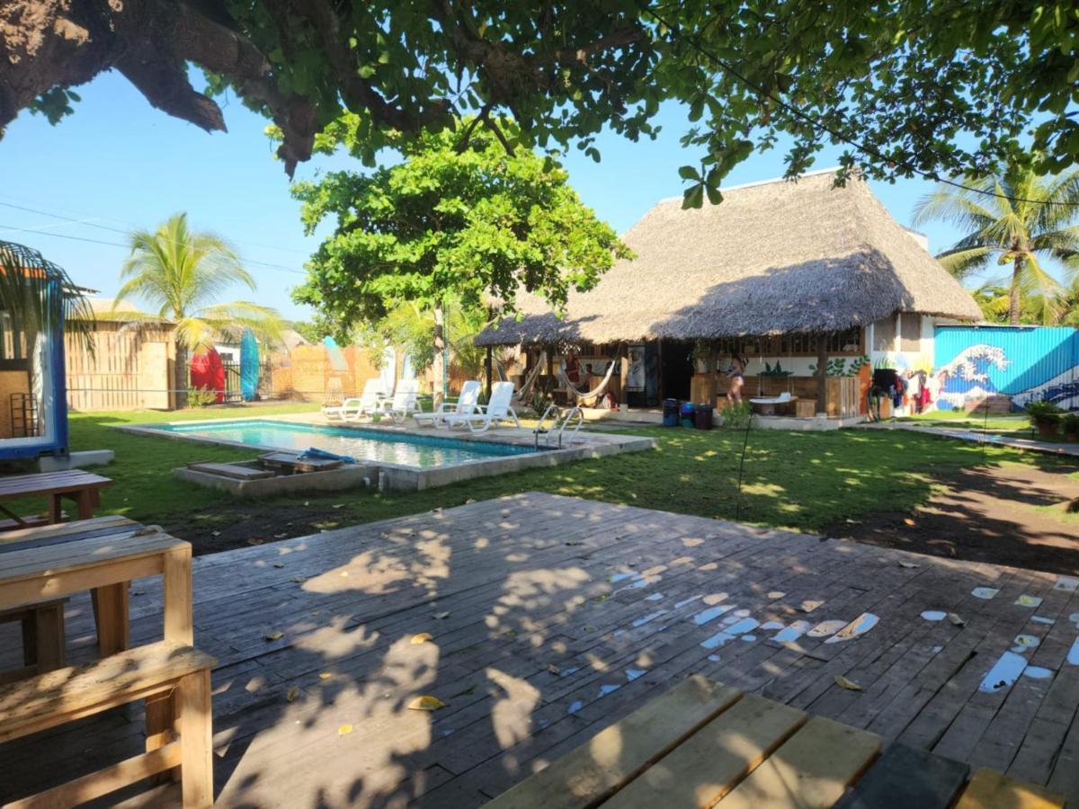 Green Belly Surf Hostel El Paredon Buena Vista Ngoại thất bức ảnh