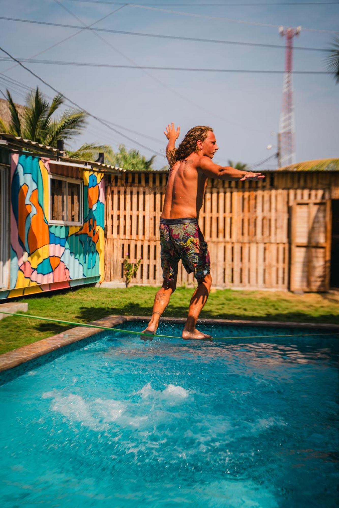 Green Belly Surf Hostel El Paredon Buena Vista Ngoại thất bức ảnh